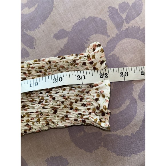 Byinn’s Flowy Flower Print Dress Small NWT Boho Short Ruffles A6 - Picture 13 of 13